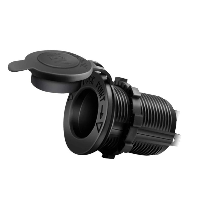 Bluejw Universal 12V/24V Waterproof Cigarette Lighter Socket Car Power Adapter Charger Outlet for Auto Marine Motorcycle RV - Image 4